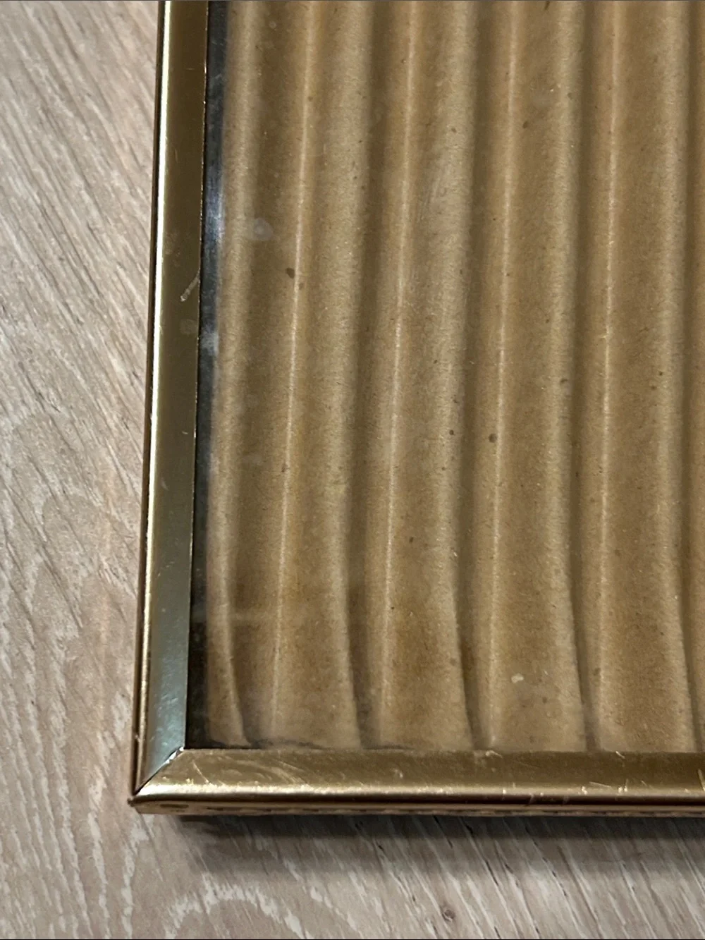 Vintage Gold Toned Decorative Picture Frame - Home Accents 5x7